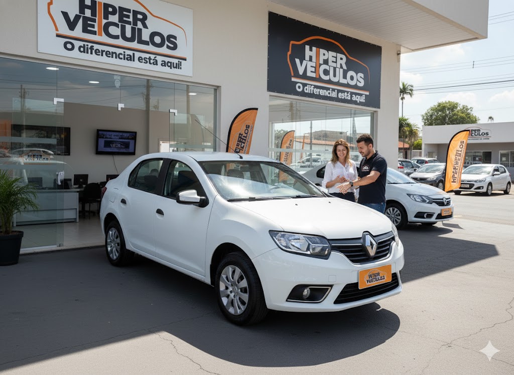 Renault Logan Expression Flex 1.0 12V 4p na cor Branco no Canoas / RS - 46674