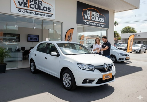 Renault Logan 2016 Branco — foto 1 de 3