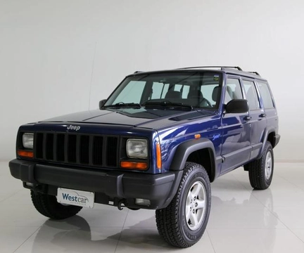 Jeep Cherokee Sport 4.0 Mec./Aut. 1998 Azul — foto 1 de 3
