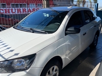 Volkswagen Voyage 1.0 Flex 12V 4p na cor Branco em Ponta Grossa / PR - 48034