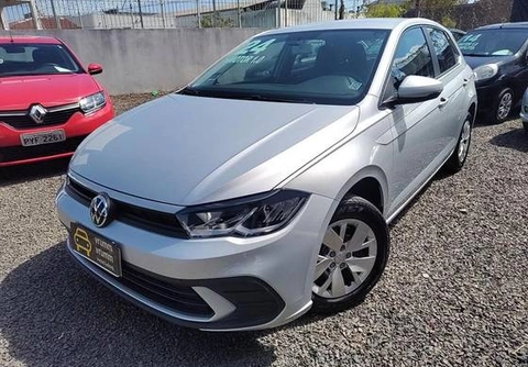 Volkswagen Polo 1.0 MPI Flex 12V 5p 2024 Prata — foto 1 de 3