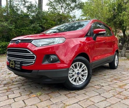 Ford EcoSport S 1.6 16V Flex 5p 2017 Vermelho — foto 1 de 3