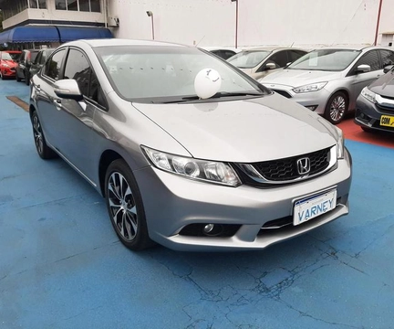 Honda Civic 2016 Cinza — foto 1 de 3
