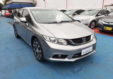 Honda Civic 2016 Cinza — foto 1 de 3