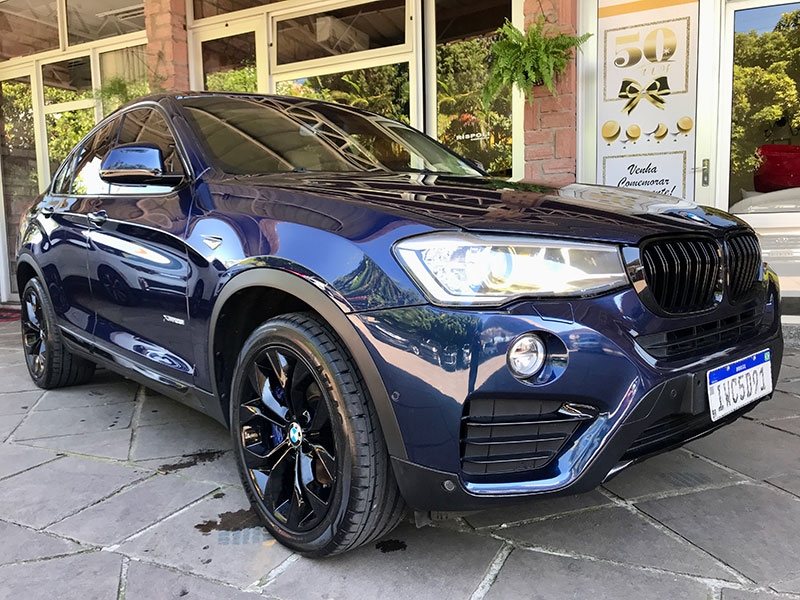 BMW X4 XDRIVE 28i X-Line 2.0 Turbo 245cv Aut na cor Azul no Porto Alegre / RS - 49170