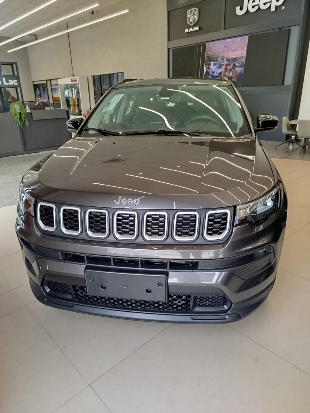 Jeep Compass SPORT T270 1.3 TB 4x2 Flex Aut. na cor Cinza em Ponta Grossa / PR - 49597
