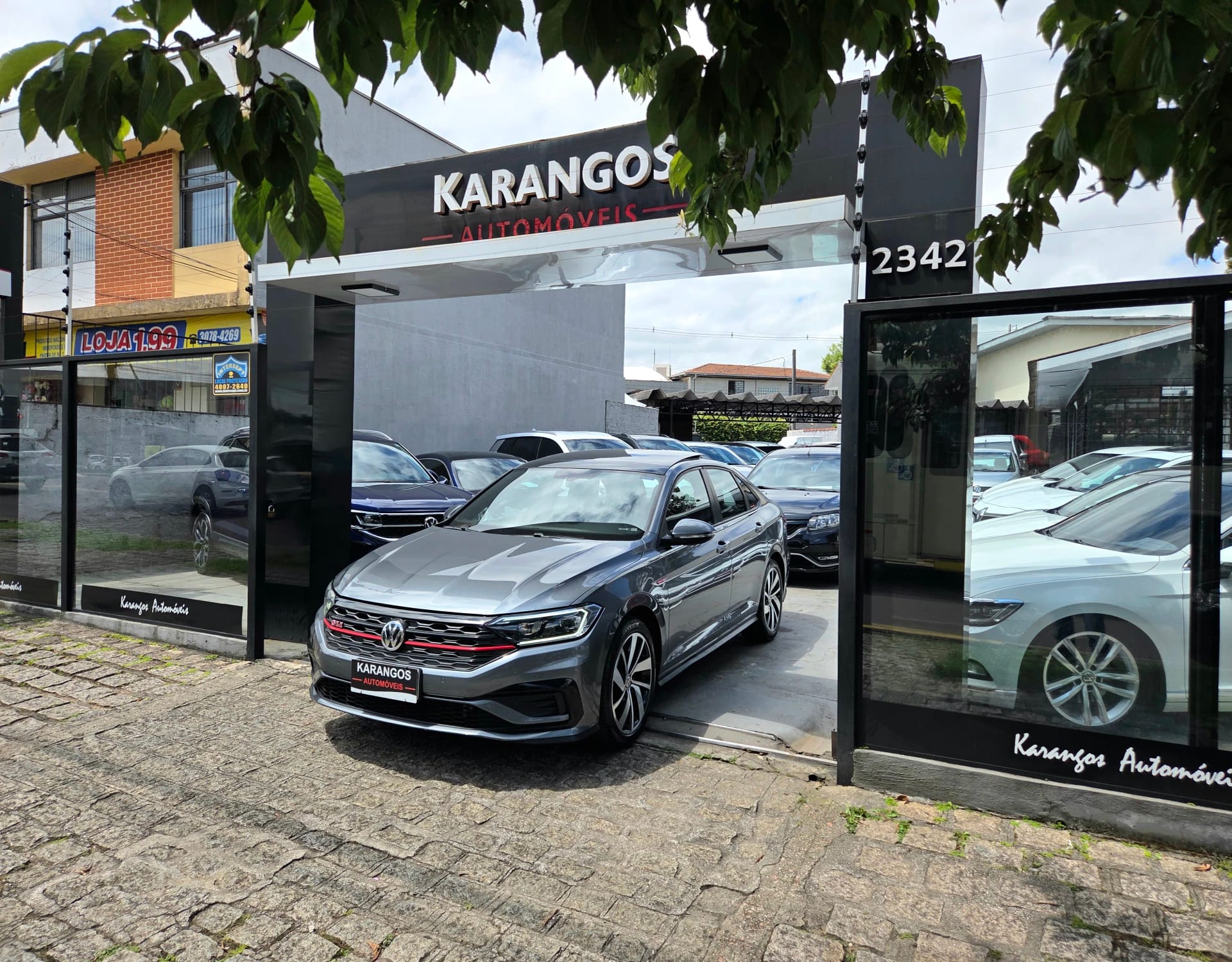 Volkswagen Jetta GLI 350 TSI 2.0 16V 4p Aut. na cor Cinza em Curitiba / PR - 50057