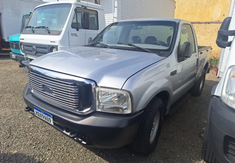 Ford F-250 XL 3.9 4x2 Diesel 2001 Cinza — foto 1 de 3