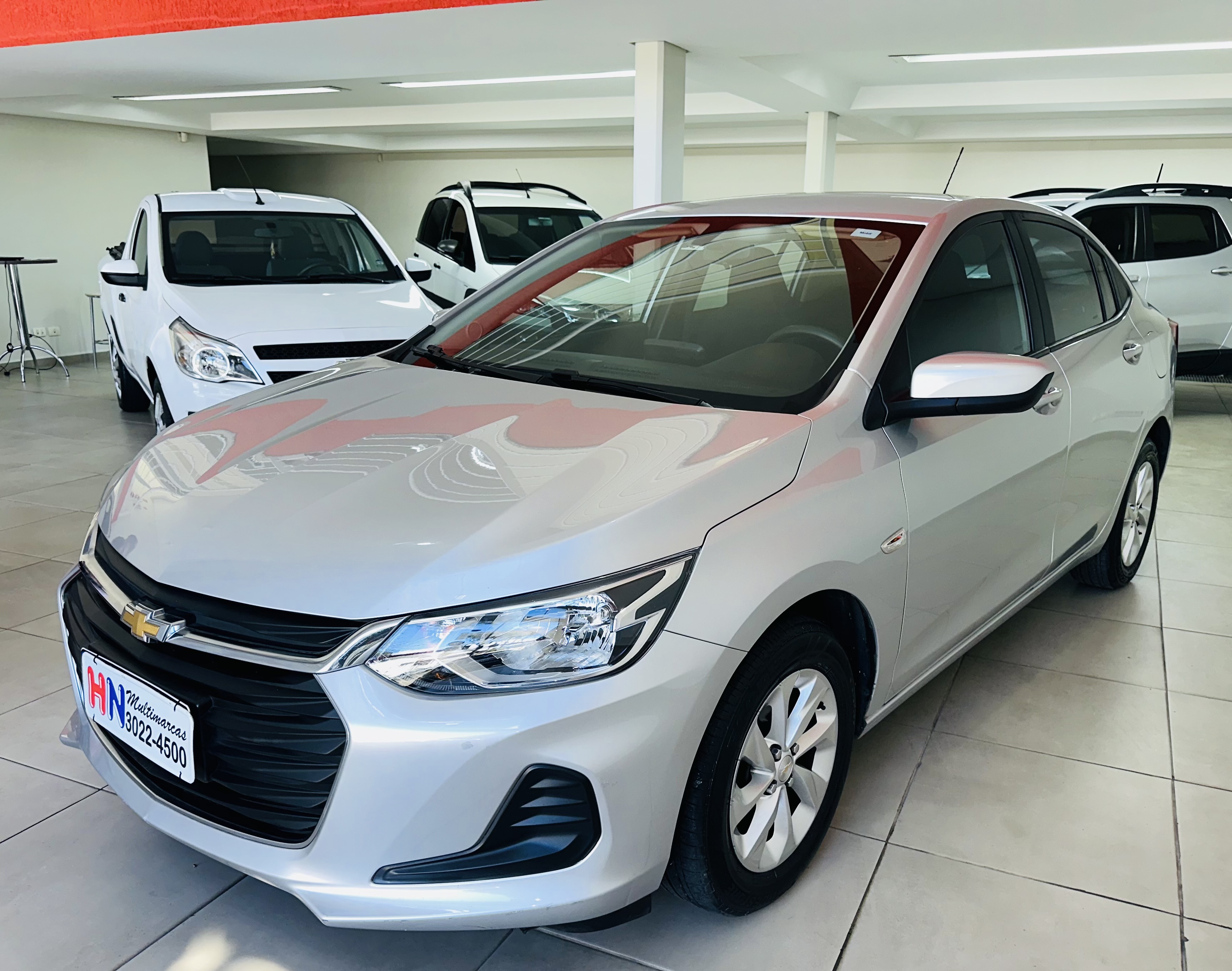 Chevrolet Onix SEDAN Plus 1.0 12V TB Flex Aut. na cor Cinza em Curitiba / PR - 50940