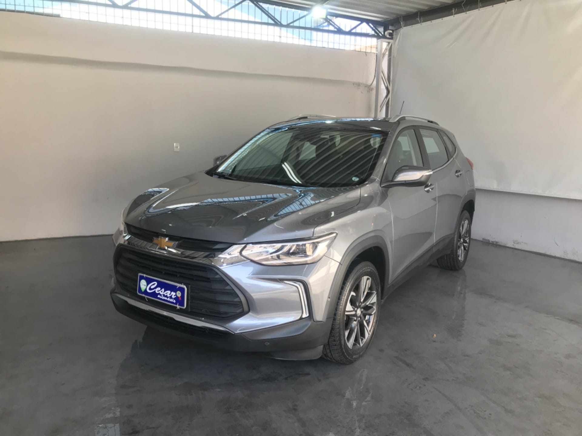 Chevrolet Tracker Premier 1.2 Turbo 12V Flex Aut. na cor Cinza em Curitiba / PR - 51113