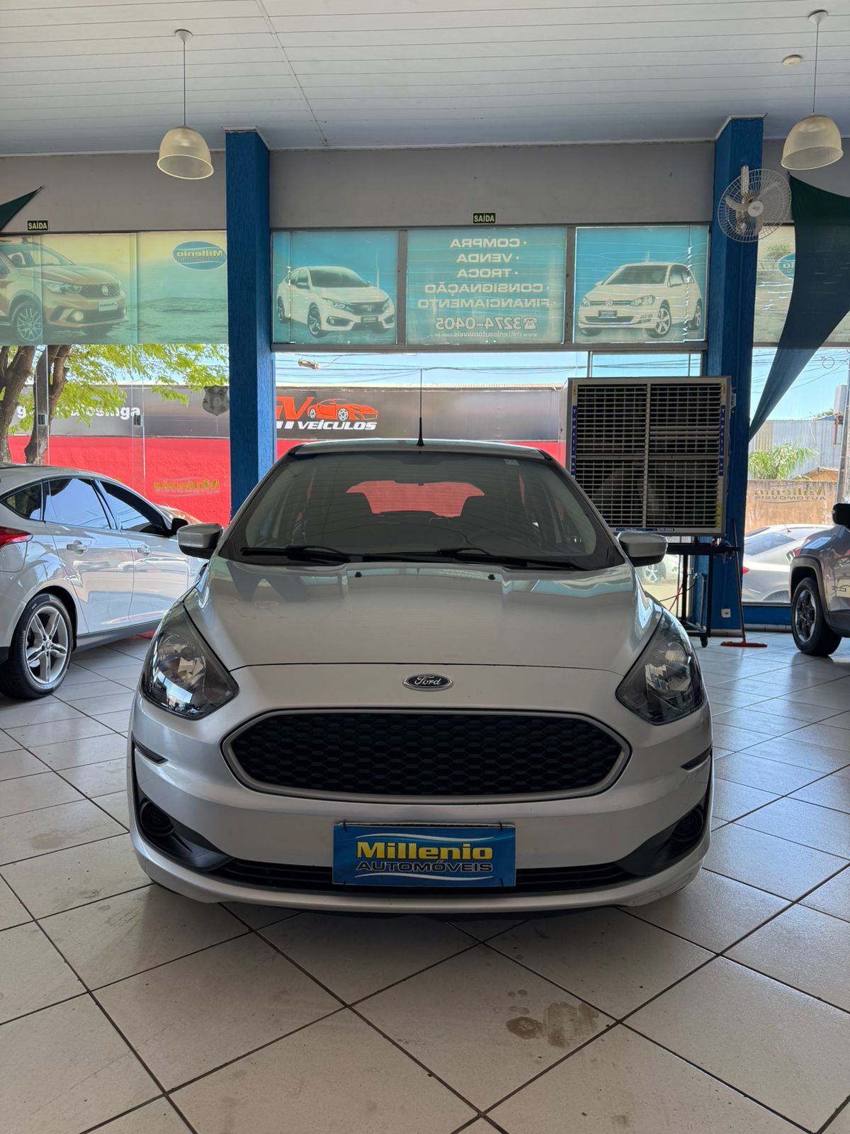 Ford Ka 1.0 SE/SE Plus TiVCT Flex 5p na cor Cinza em Sarandi / PR - 51473