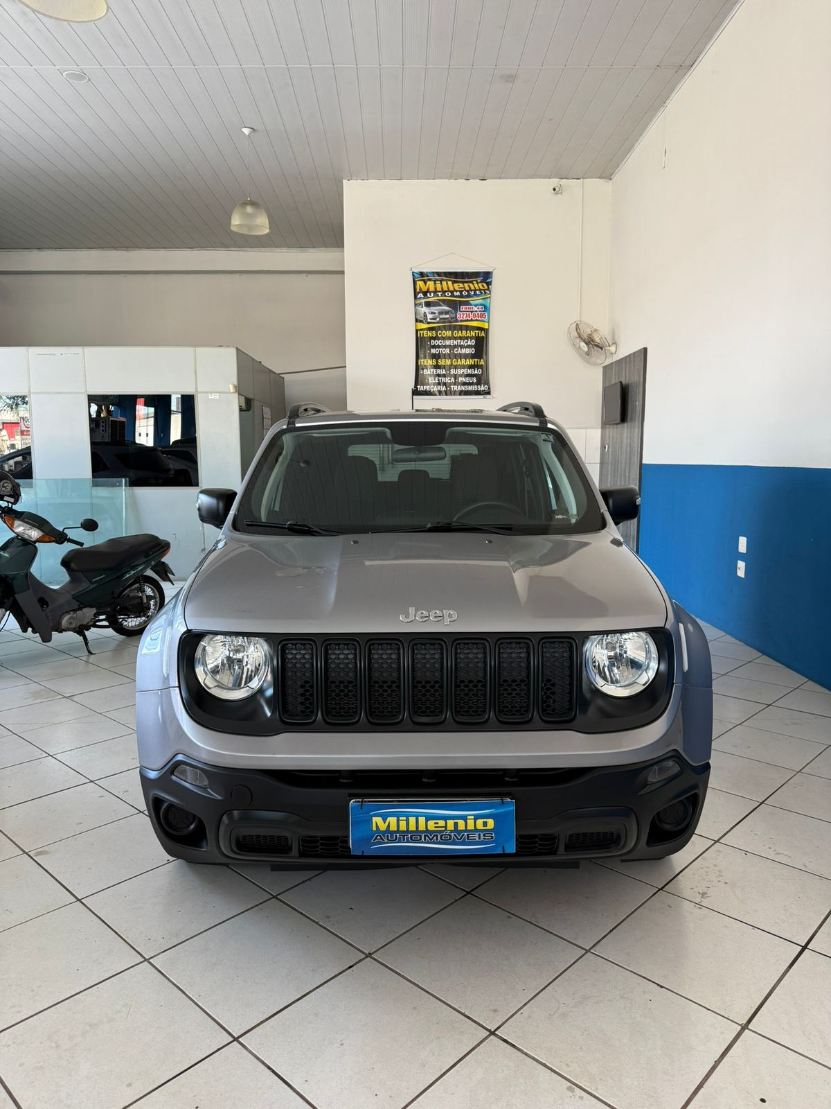 Jeep Renegade Sport 1.8 4x2 Flex 16V Aut. na cor Cinza em Sarandi / PR - 51474