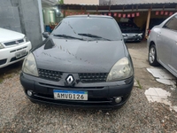Renault Clio Sed. Privilège Hi-Flex 1.6 16V 4p na cor Preto em Curitiba / PR - 51490