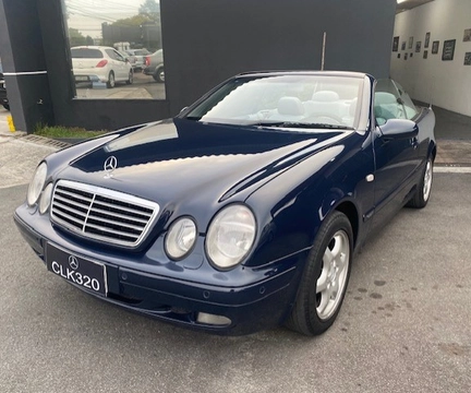 Mercedes-Benz CLK-320 Sport Cabriolet 1999 Azul — foto 1 de 3