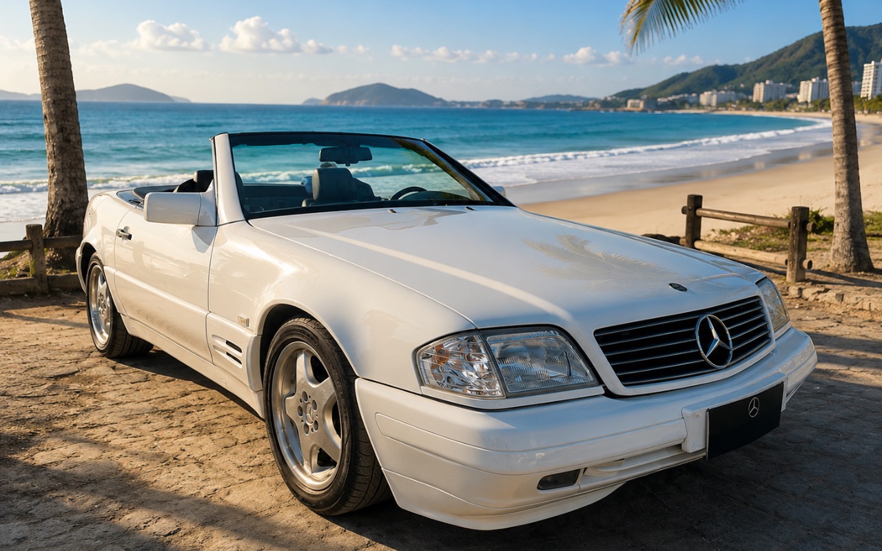 Mercedes-Benz SL-500 1996 Branco — foto 1 de 3