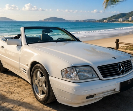 Mercedes-Benz SL-500 1996 Branco — foto 1 de 3