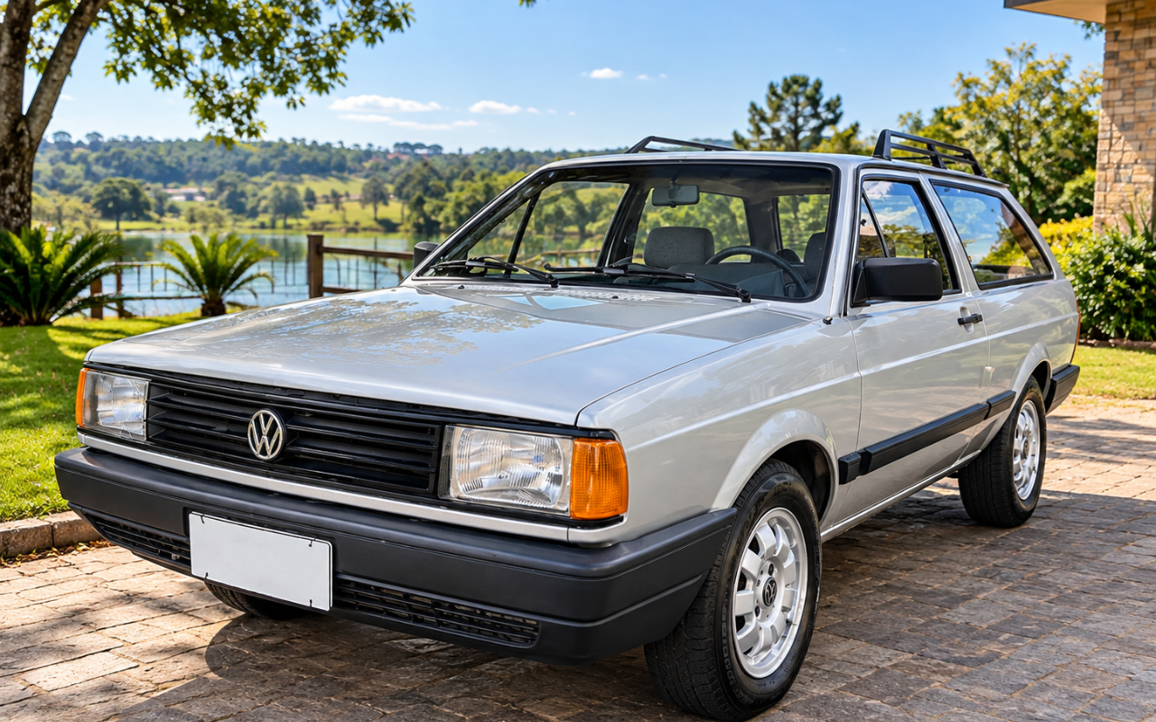 Volkswagen Parati GLi / GL 1.8 1988 Cinza — foto 1 de 3