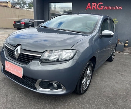 Renault Sandero vibe Flex 1.0 12V 5p 2018 Cinza — foto 1 de 3
