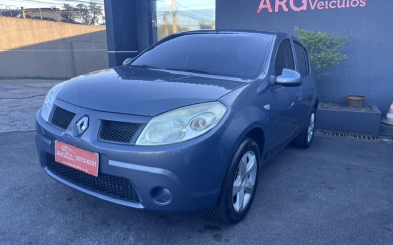 Renault Sandero 2011 Cinza — foto 1 de 3
