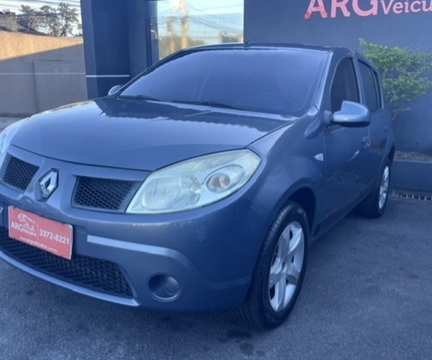 Renault Sandero 2011 Cinza — foto 1 de 3