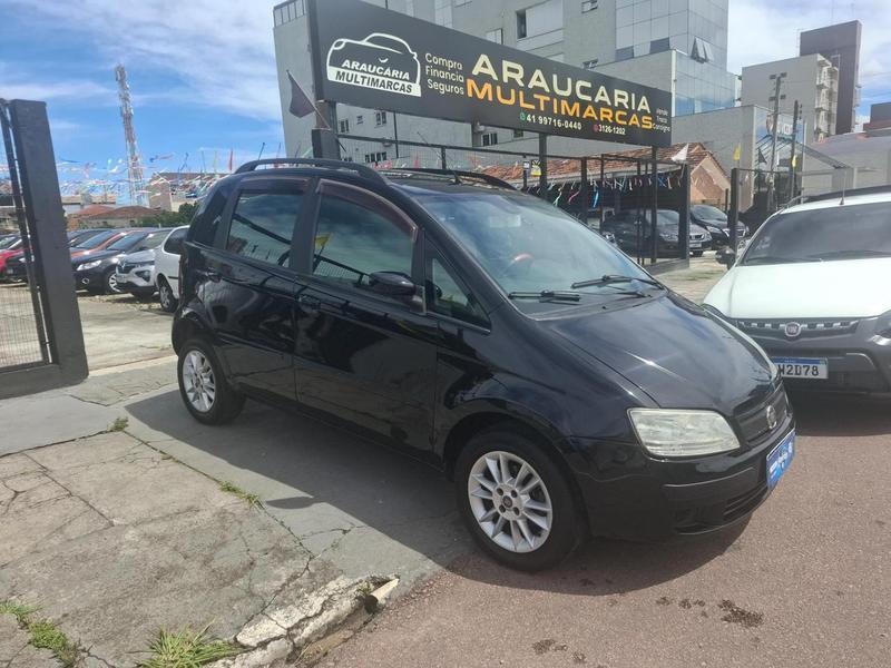 Fiat Idea ELX 1.4 mpi Fire Flex 8V 5p na cor Preto em Araucária / PR - 51692