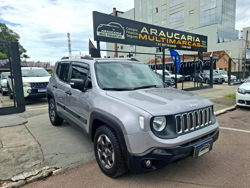 Jeep Renegade Limited 1.8 4x2 Flex 16V Aut. na cor Cinza em Araucária / PR - 51702
