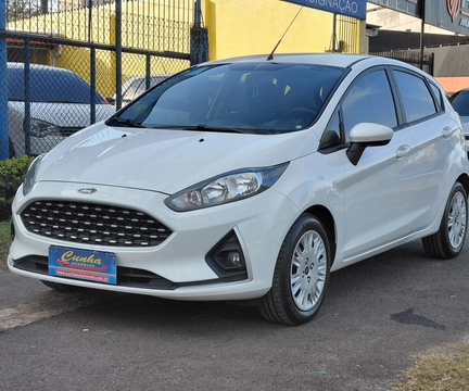 Ford Fiesta SE 1.6 16V Flex 5p 2019 Branco — foto 1 de 3