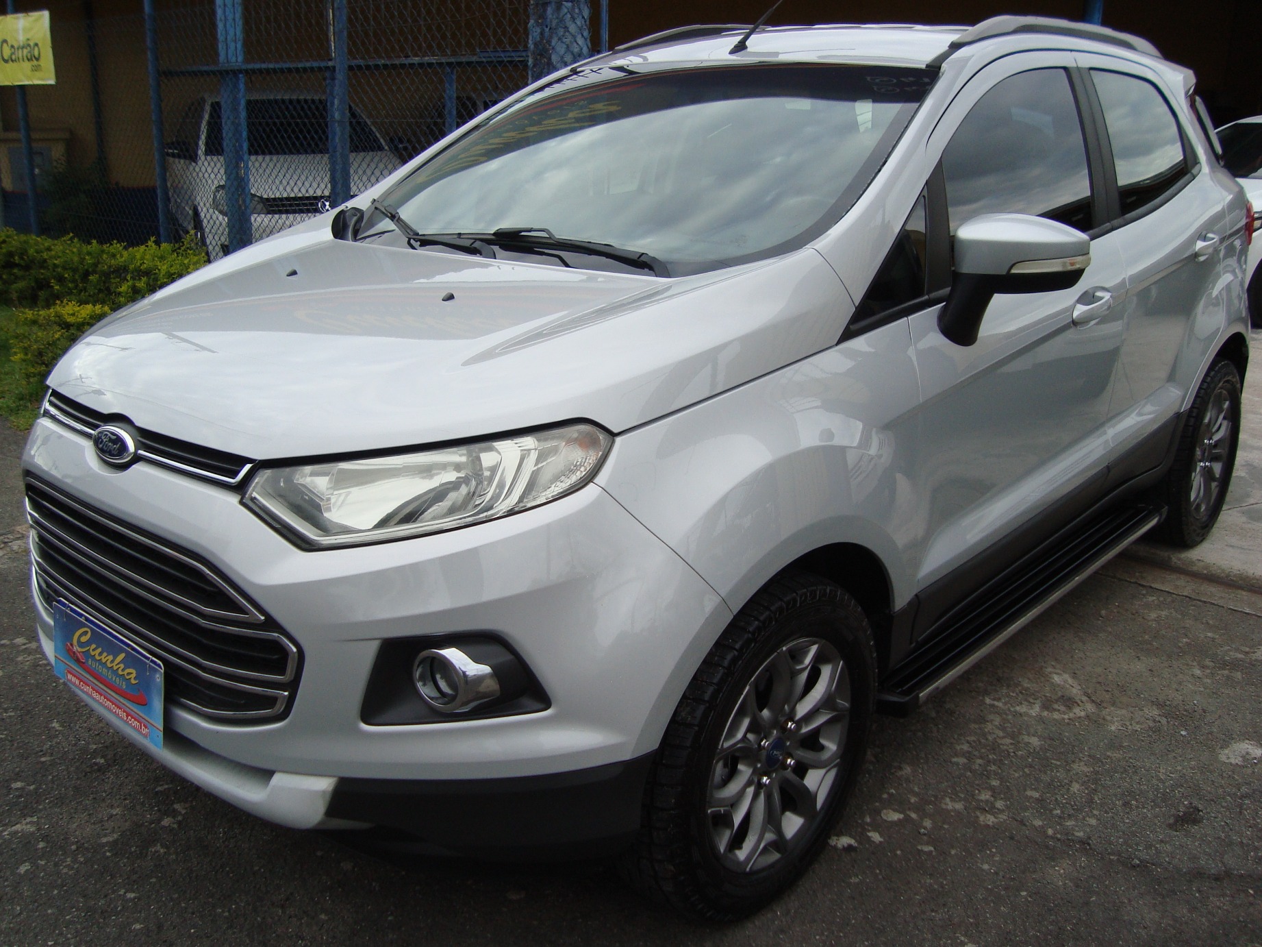 Ford EcoSport FREESTYLE 1.6 16V Flex 5p na cor Cinza em Curitiba / PR - 51776