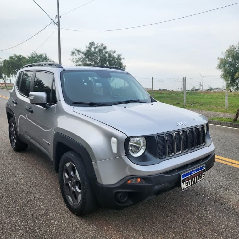 Jeep Renegade 1.8 4x2 Flex 16V Aut. na cor Cinza em Curitiba / PR - 51889