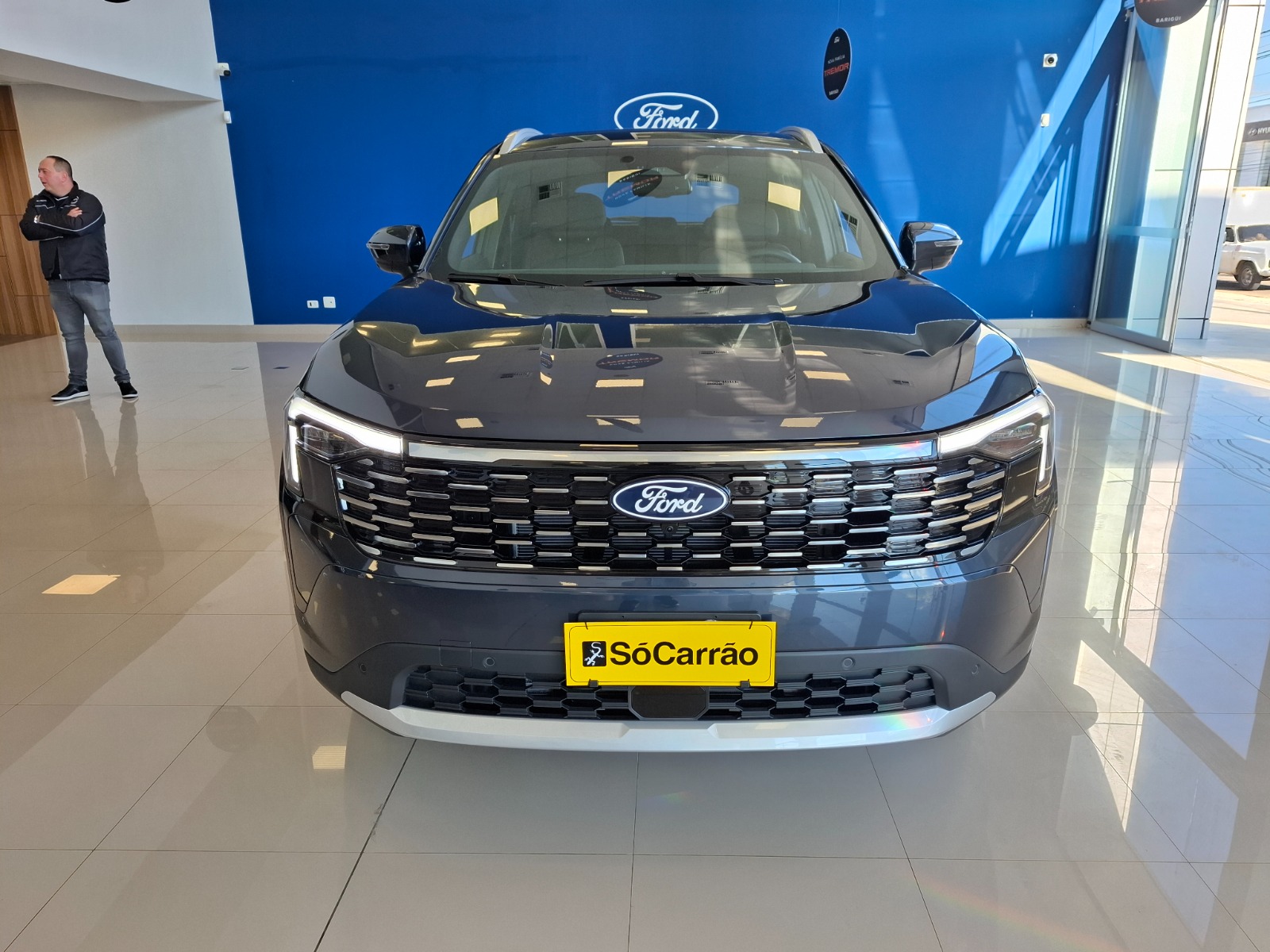 Ford Territory Titanium 1.5 GTDi EcoBo. Aut. na cor Cinza em Curitiba / PR - 5193