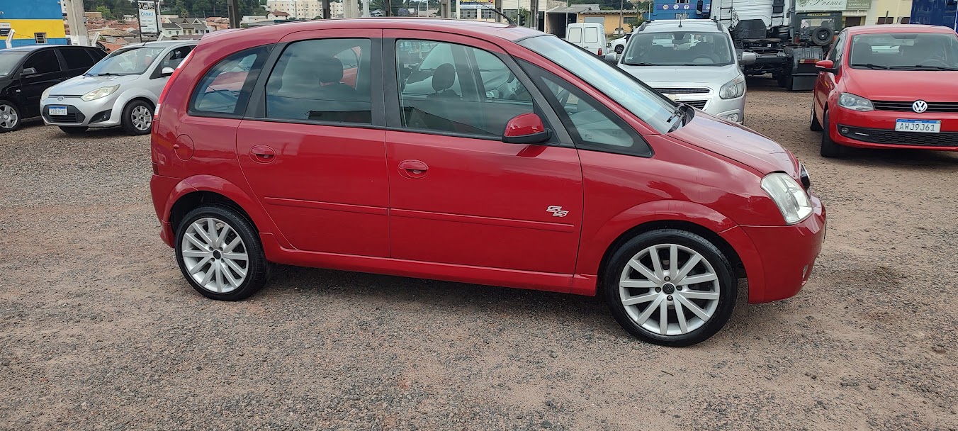 Chevrolet Meriva SS 1.8 MPFI 8V FlexPower 5p na cor Vermelho em Campo Largo / PR - 52006