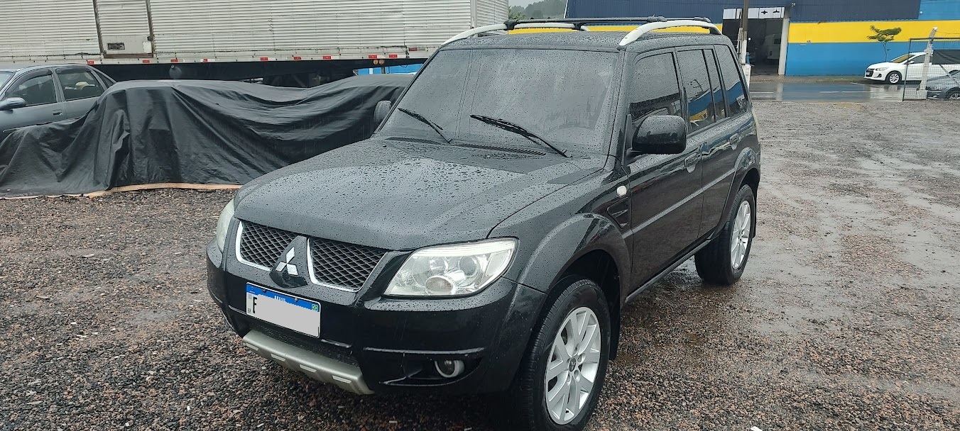 Mitsubishi Pajero TR4 2.0/ 2.0 Flex 16V 4x4 Mec. na cor Preto em Campo Largo / PR - 52055
