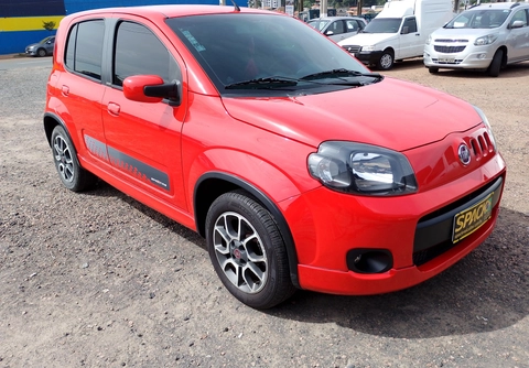 Fiat Uno 2014 Vermelho — foto 1 de 3