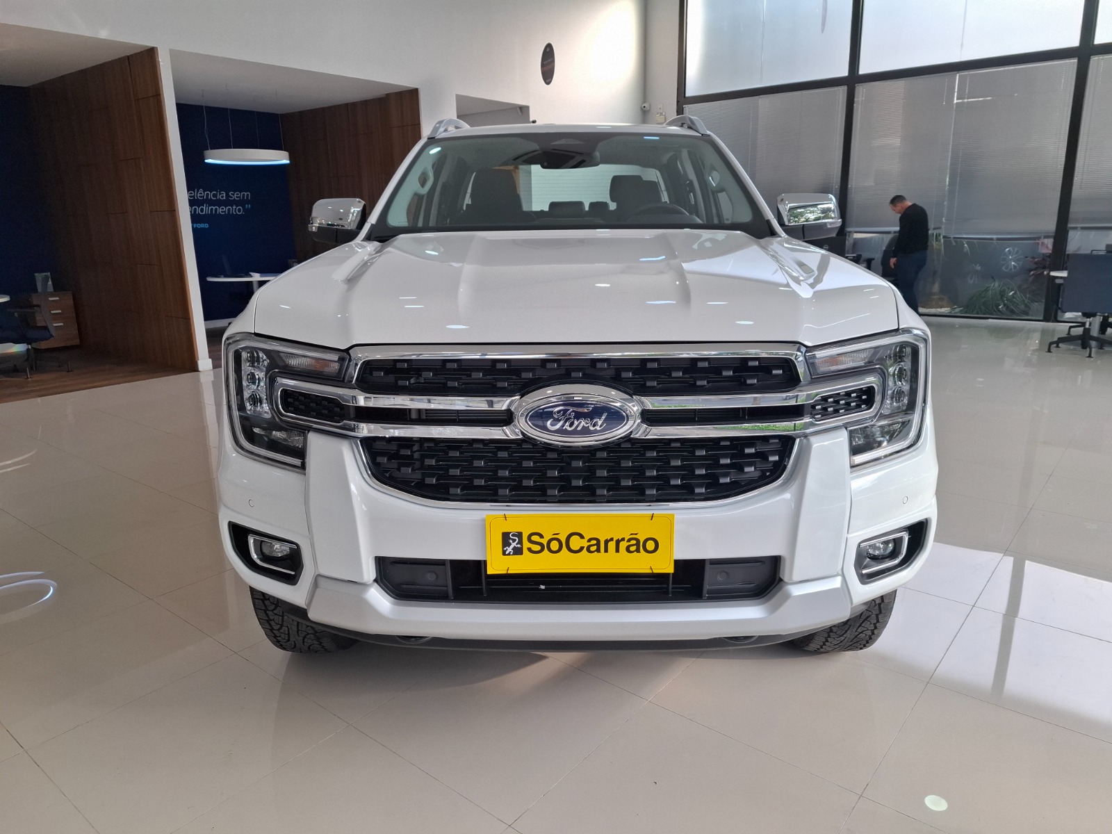 Ford Ranger Limited 3.0 V6 4x4 CD TB Die. Aut na cor Branco em Maringá / PR - 5207