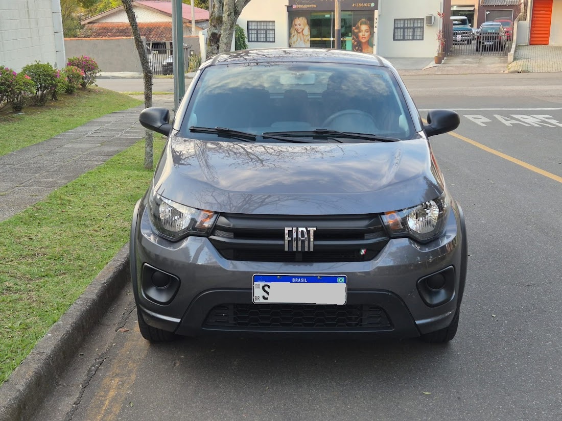 Fiat Mobi LIKE 1.0 Fire Flex 5p. na cor Cinza em Campo Largo / PR - 52089