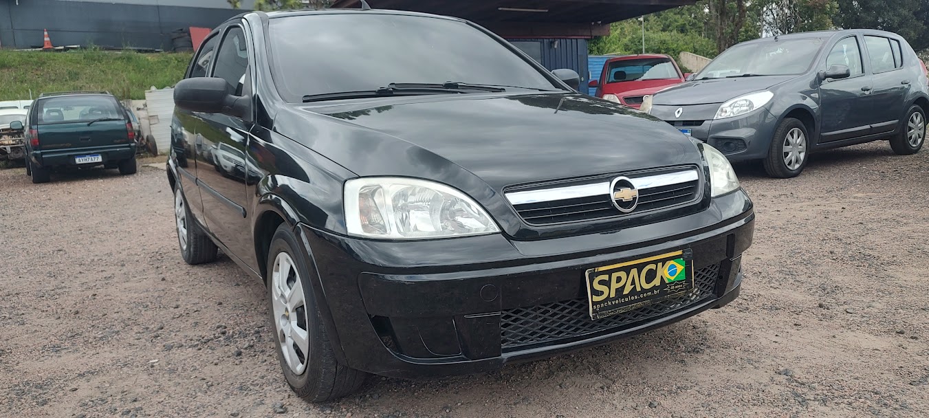 Chevrolet Corsa Hat. Maxx 1.4 8V ECONOFLEX 5p na cor Preto em Campo Largo / PR - 52090