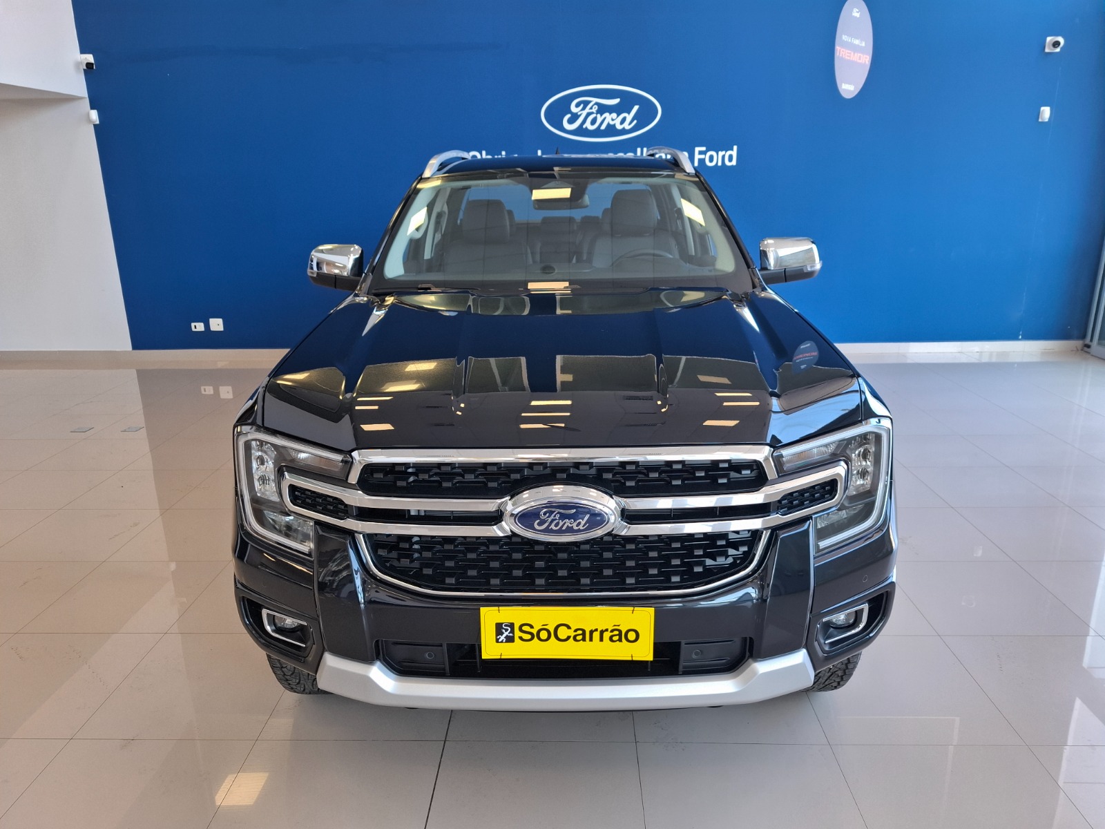Ford Ranger Limited+ 3.0 V6 4x4 CD TB Die Aut na cor Preto em Londrina / PR - 5242