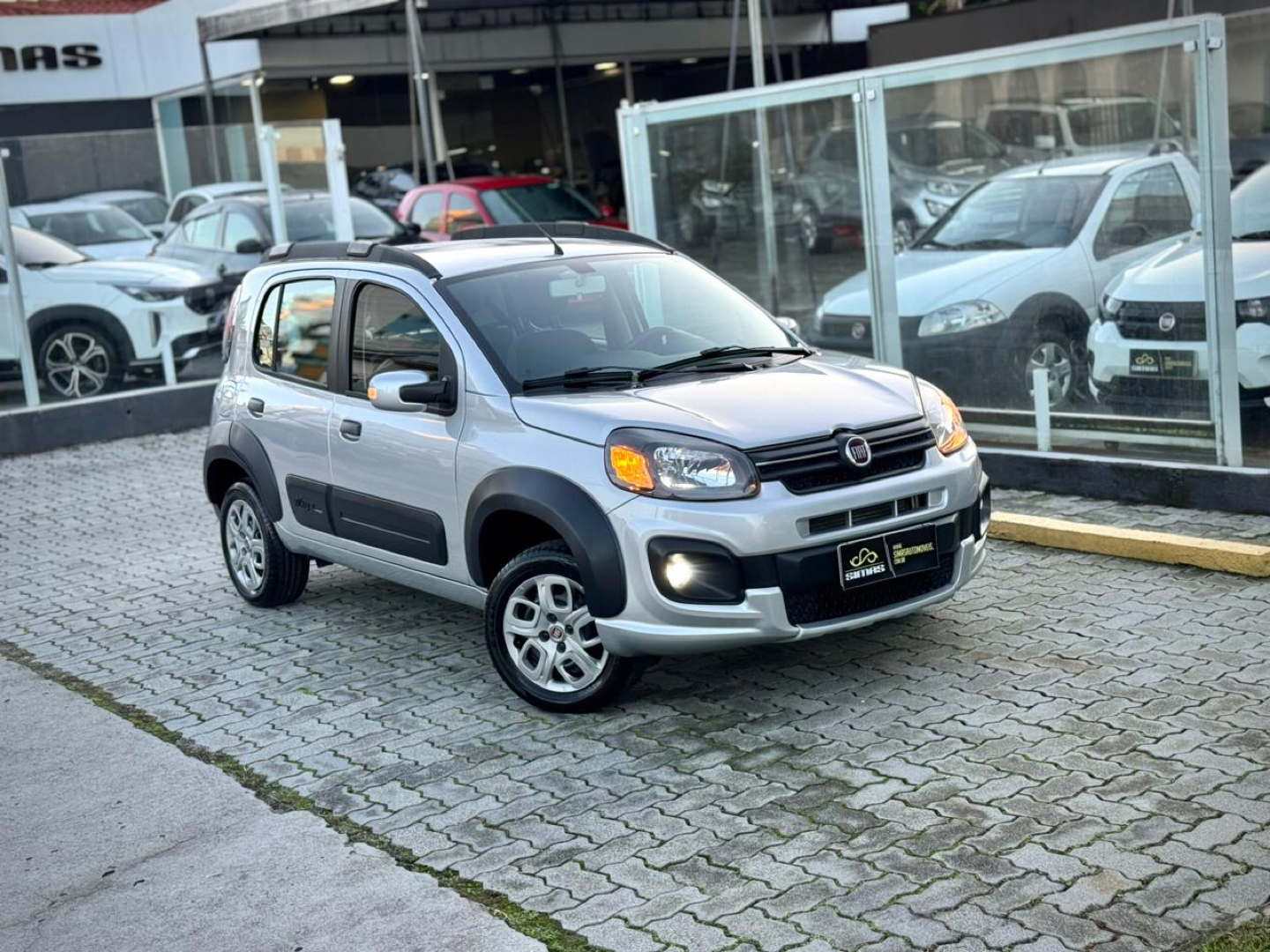 Fiat Uno WAY 1.3 Flex 8V 5p 2021 Cinza — foto 1 de 3