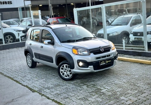 Fiat Uno WAY 1.3 Flex 8V 5p 2021 Cinza — foto 1 de 3