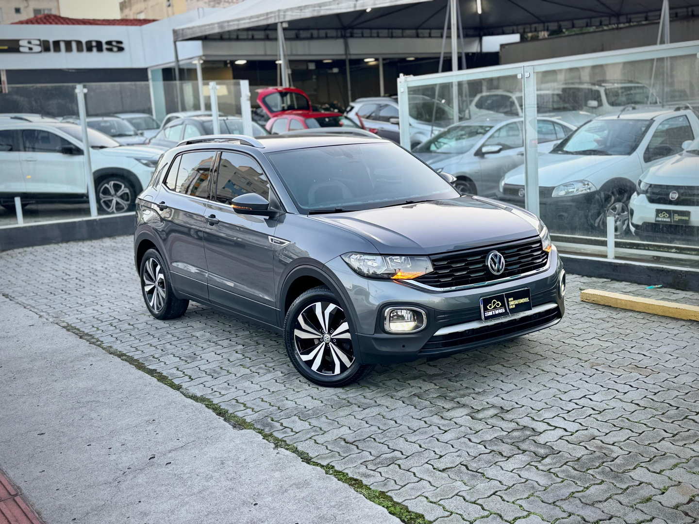 Volkswagen T-Cross 2021 Cinza — foto 1 de 3
