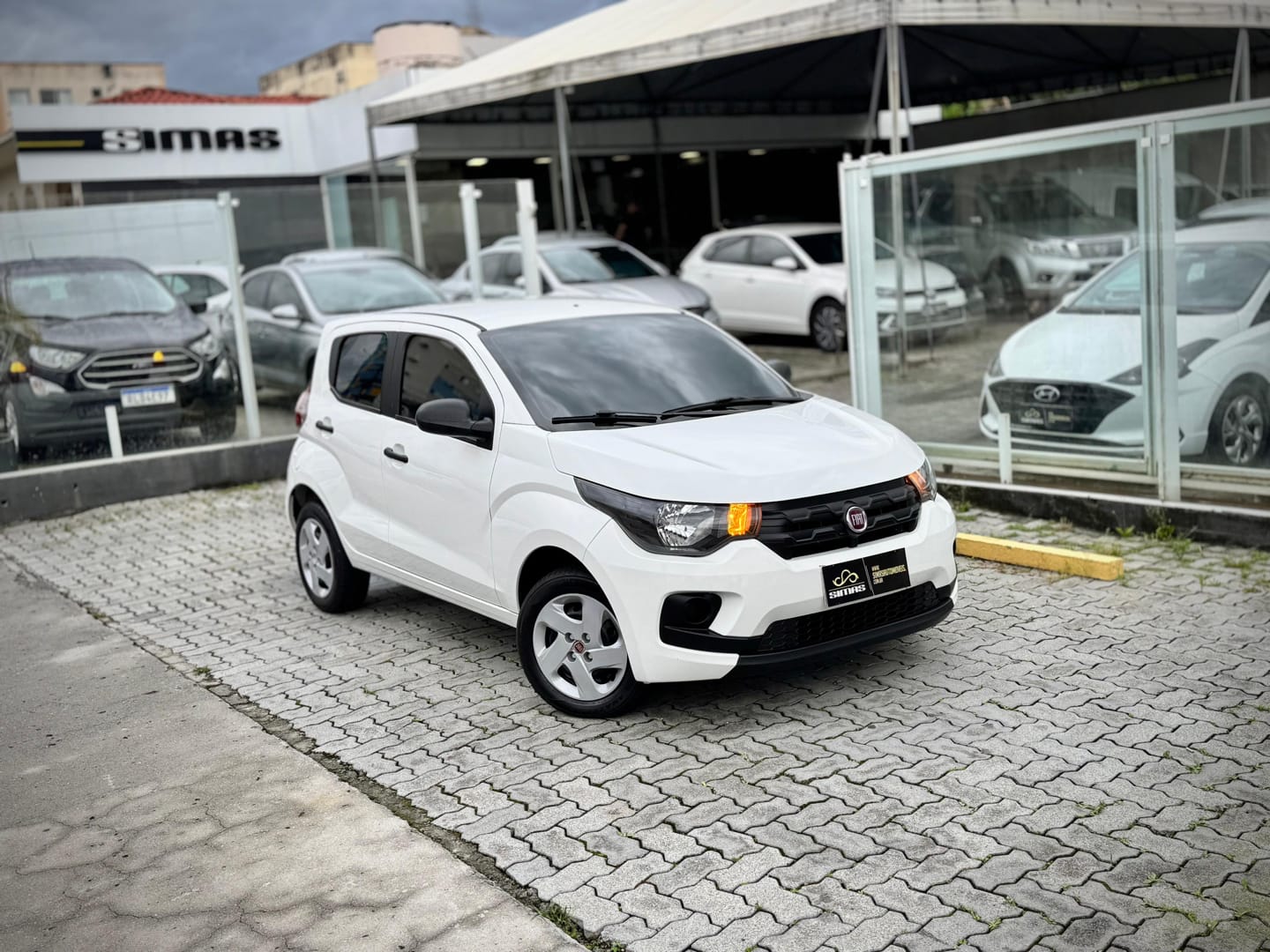 Fiat Mobi 2020 Branco — foto 1 de 3