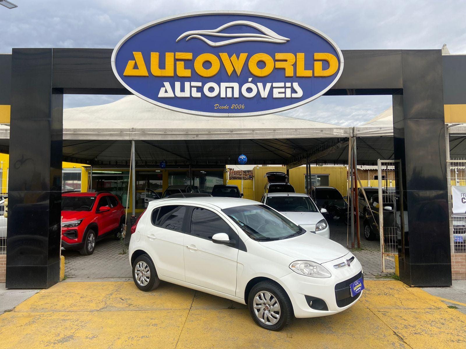 Fiat Palio ATTRACTIVE 1.0 EVO Fire Flex 8v 5p na cor Branco em Palhoça / SC - 52971