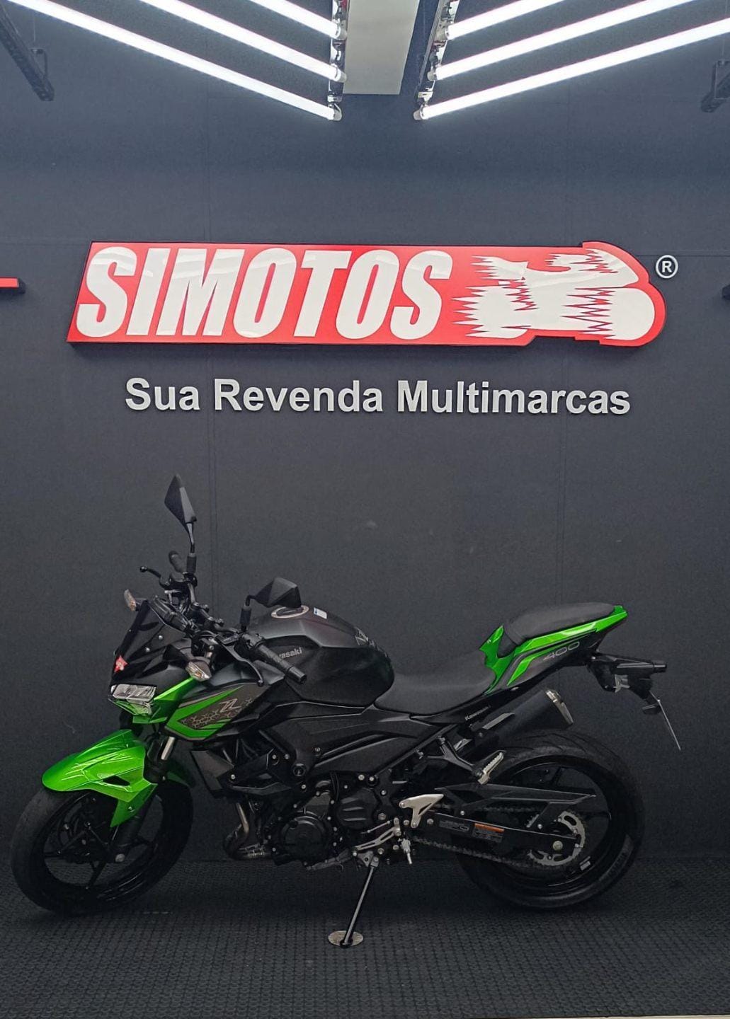 KAWASAKI Z 400  na cor Verde em Florianópolis / SC - 53092