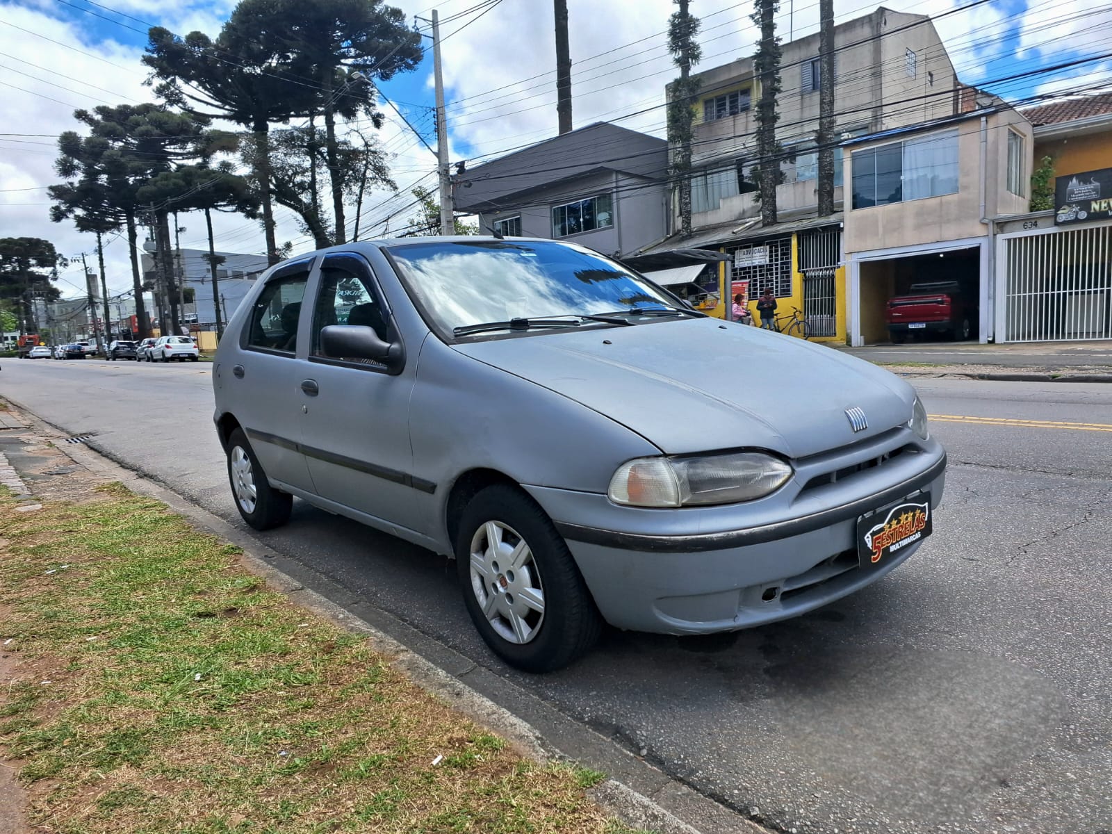 Fiat Palio EDX 1.0 mpi 2p 1999 Cinza — foto 1 de 3