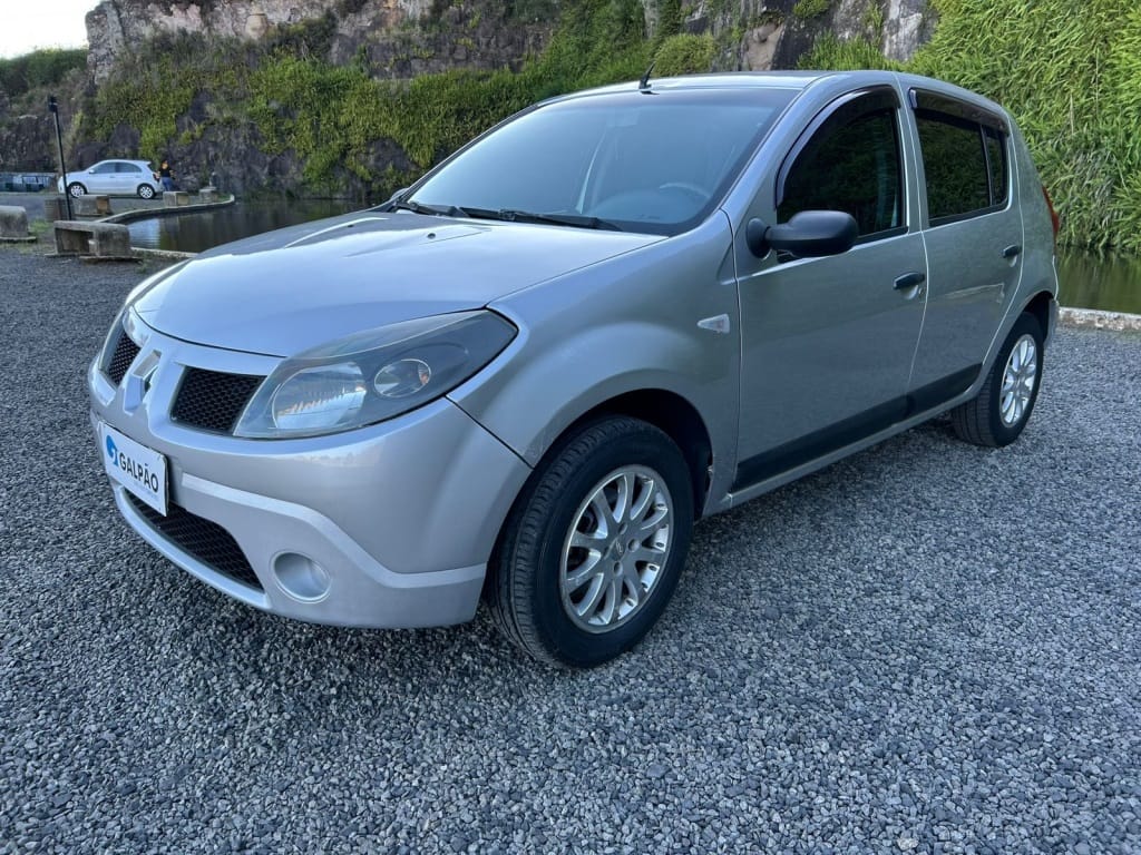 Renault Sandero Expression Hi-Flex 1.6 8V 5p na cor Cinza em Guarapuava / PR - 53863
