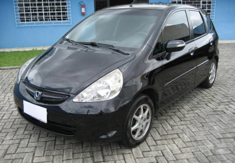 Honda Fit 2008 Preto — foto 1 de 2