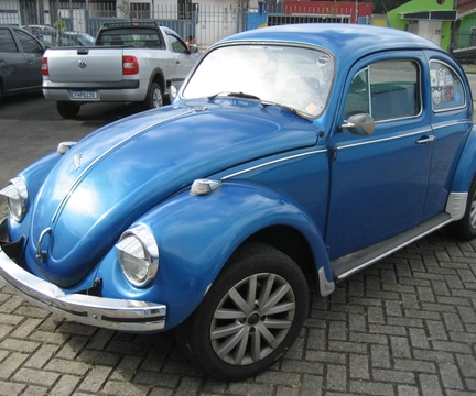 Volkswagen Fusca 1300/1300L 1973 Azul — foto 1 de 3