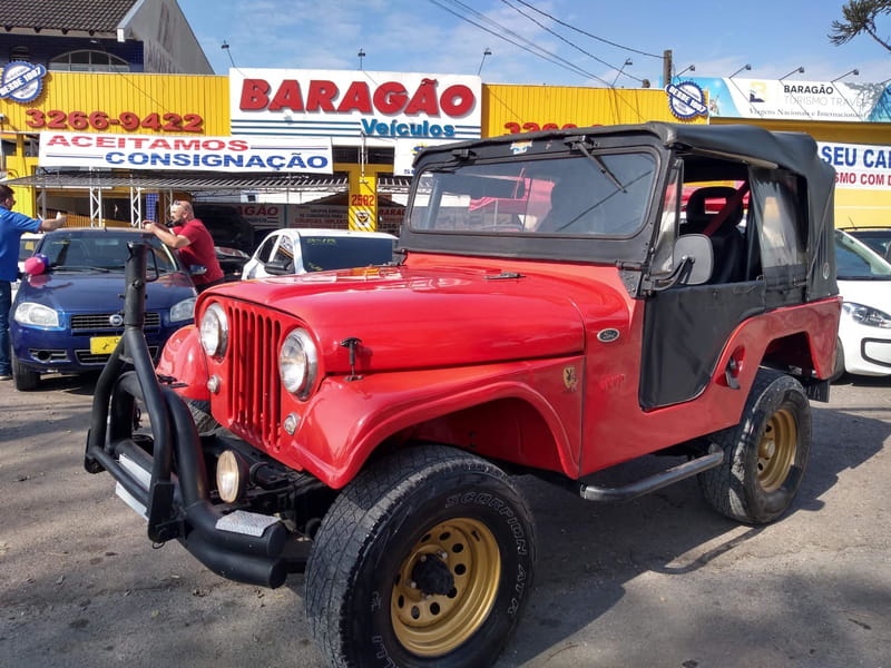 Jeep Wrangler 1963 Vermelho — foto 1 de 3