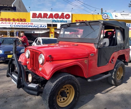Jeep Wrangler 1963 Vermelho — foto 1 de 3