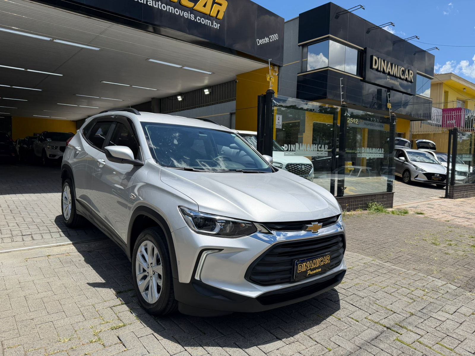 Chevrolet Tracker LTZ 1.0 Turbo 12V Flex Aut. na cor Prata em Curitiba / PR - 54854